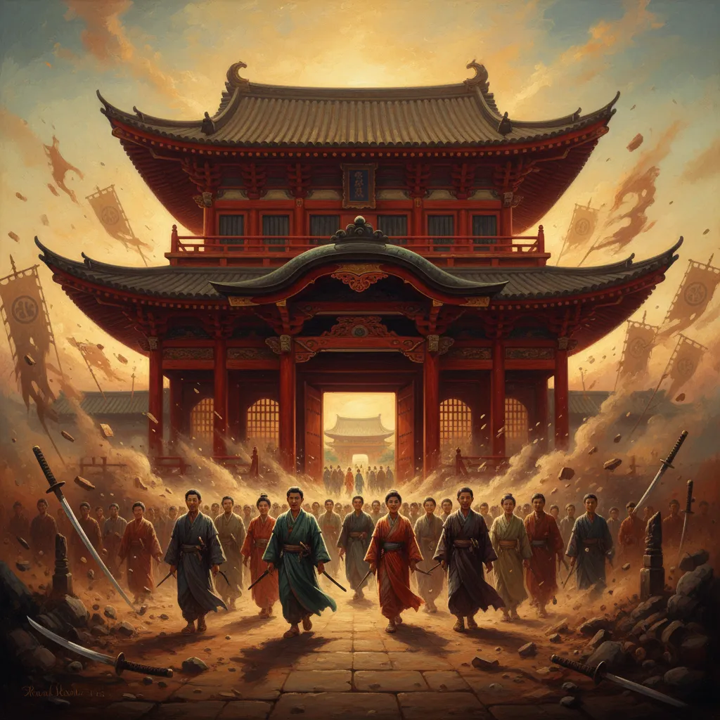 ## 그가 지은 학교는 살아남았고, 그가 지은 질서는 무너졌다