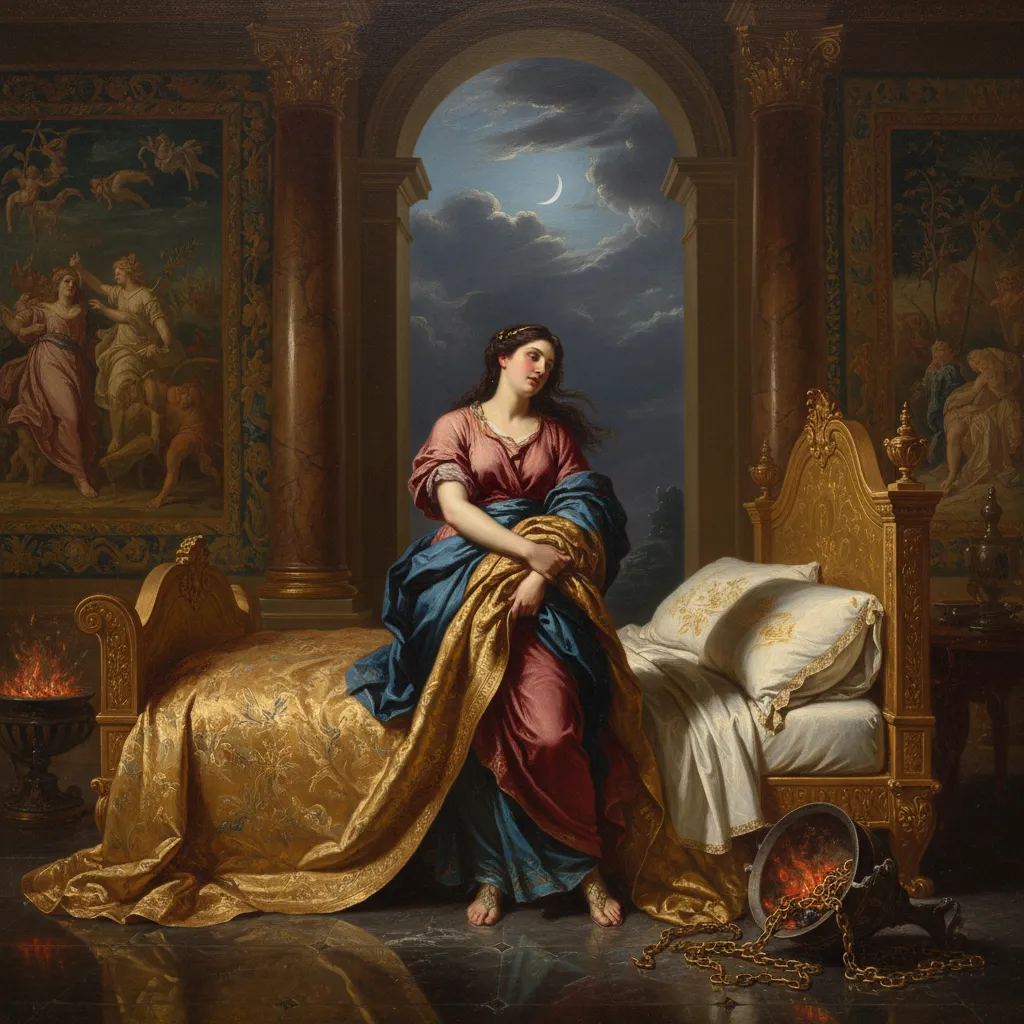 황금 침대를 박차고 나간 밤