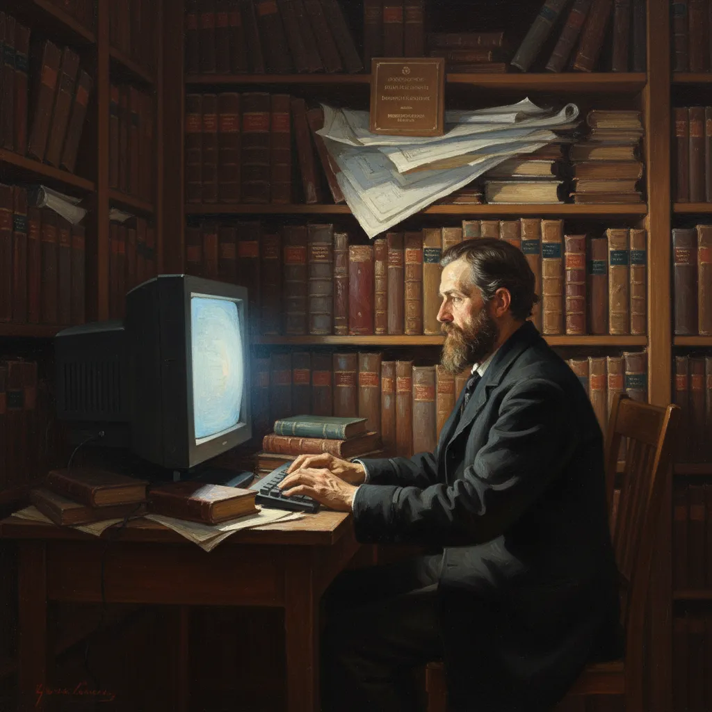 튜링상을 받고도 끝까지 복도 안쪽 사무실을 고집한 사람