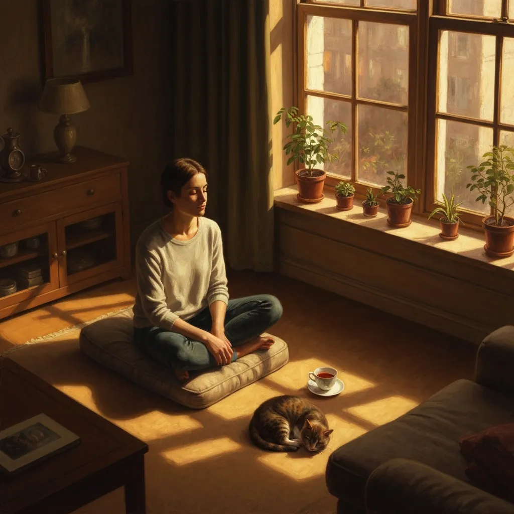 지금 이 순간, 당신의 자리에 앉아보세요