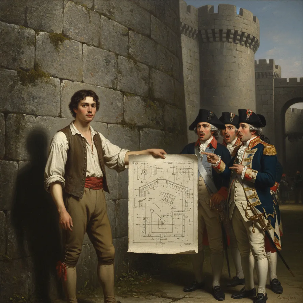 칼갈이의 아들, 군사기밀을 발명하다