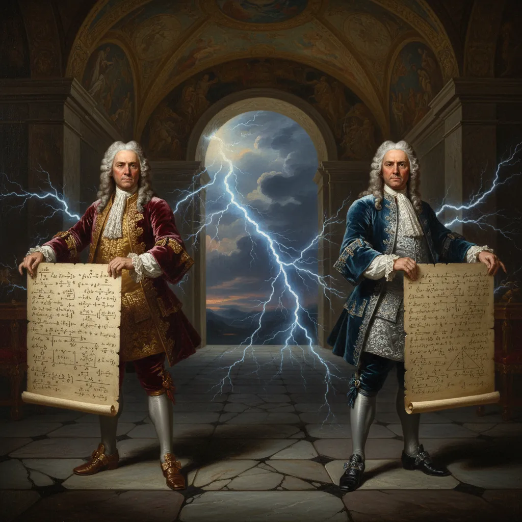 ## 뉴턴 vs 라이프니츠 — 역사상 가장 치사한 천재들의 싸움