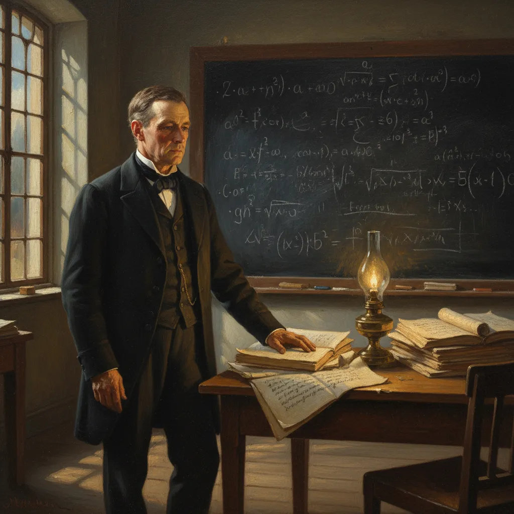 칠판 앞의 비밀 — 중학교 교실에서 혼자 수학을 다시 만든 남자