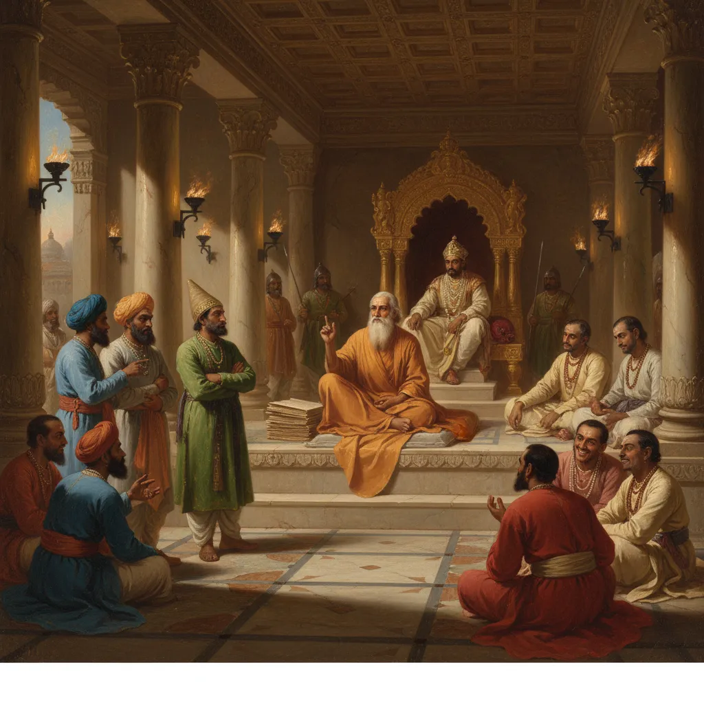 상키야와 불교를 이름을 부르며 논파하다