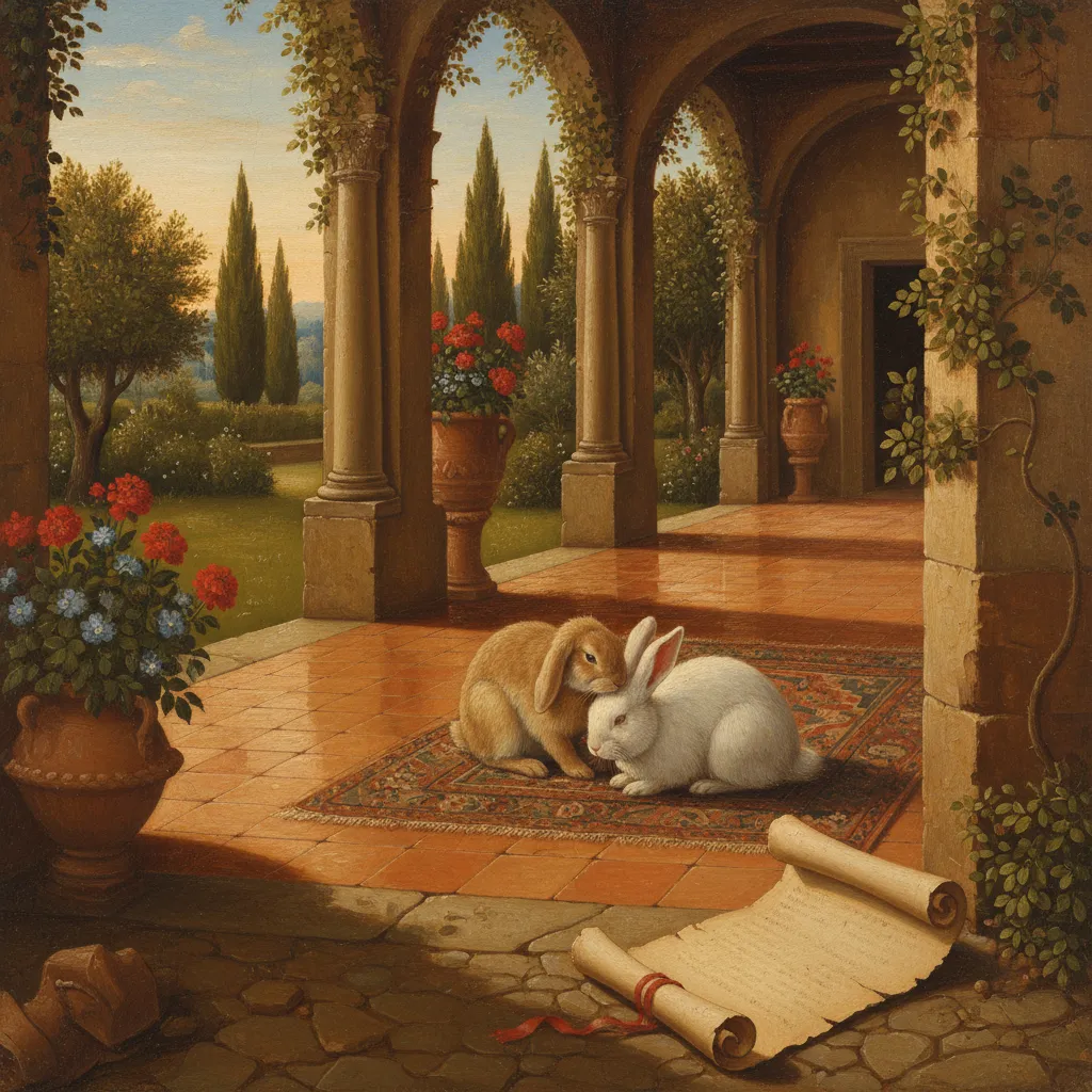 토끼 한 쌍에서 시작된 수수께끼