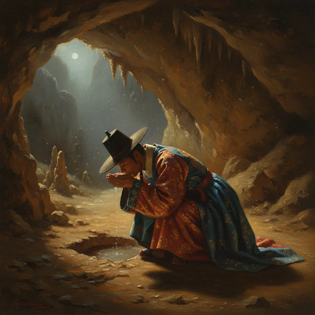 그 밤, 목이 마른 남자