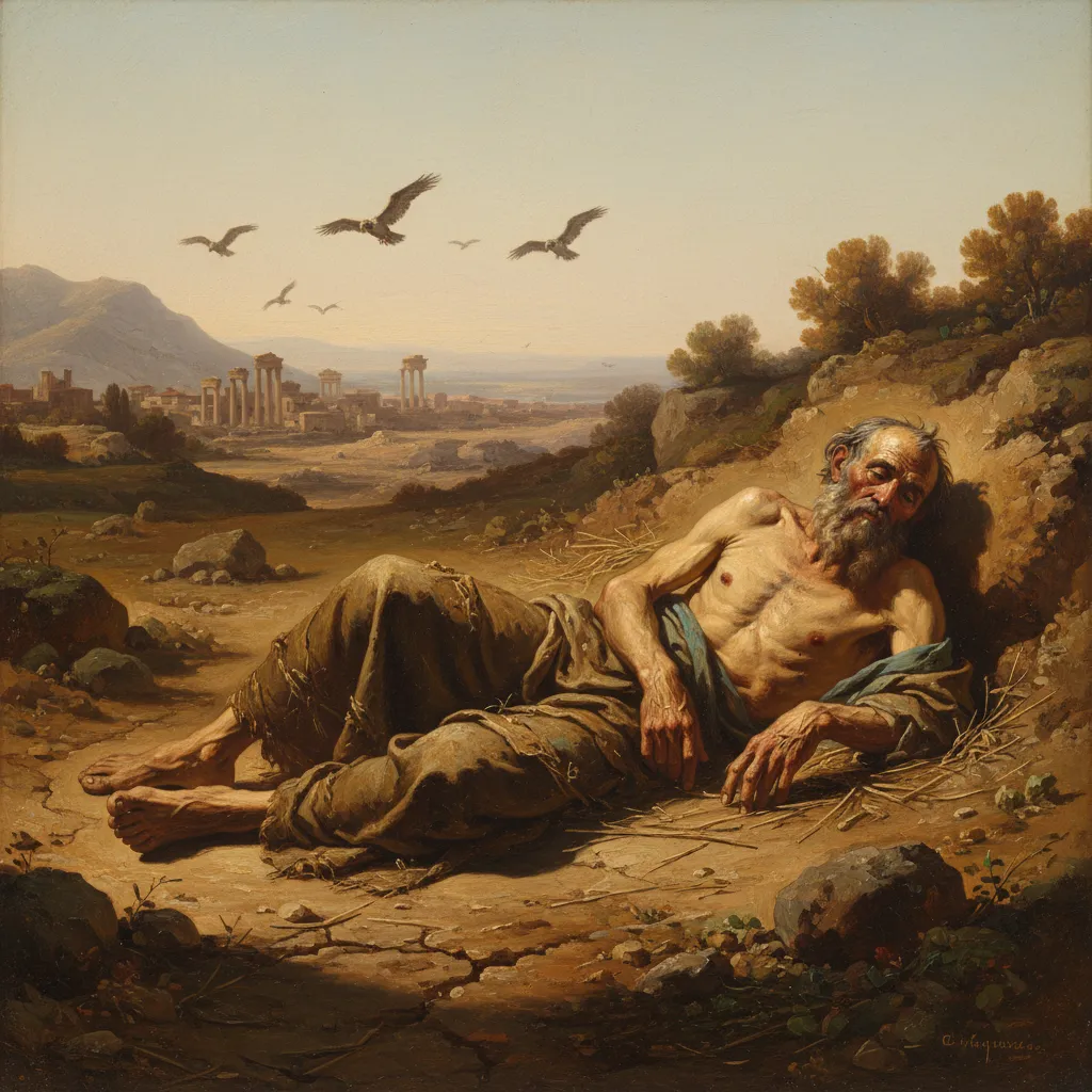 소똥 속에서 죽은 철학자라는 기록