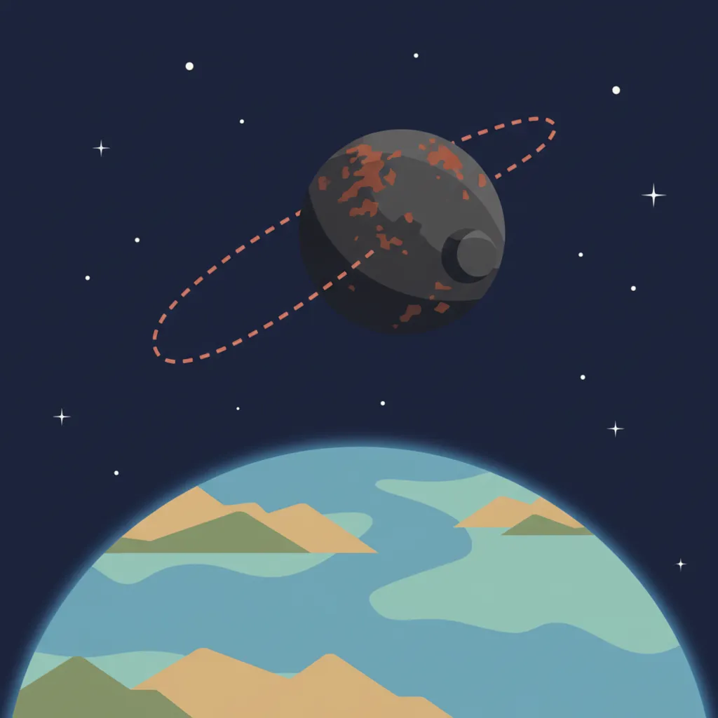 달은 왜 떨어지지 않을까 — 사실은 떨어지고 있다