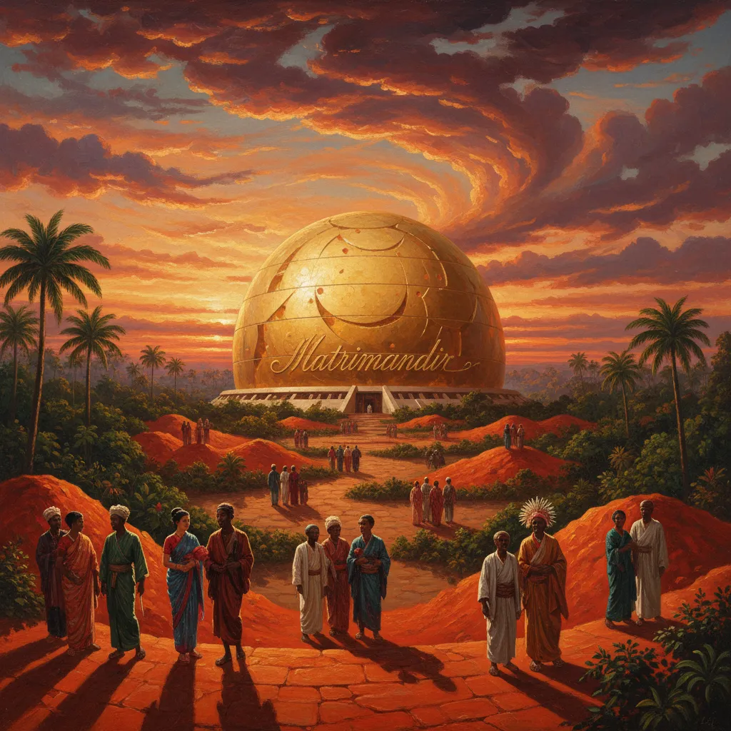 지금 이 순간에도 짓고 있는 도시 — 오로빌이라는 실험