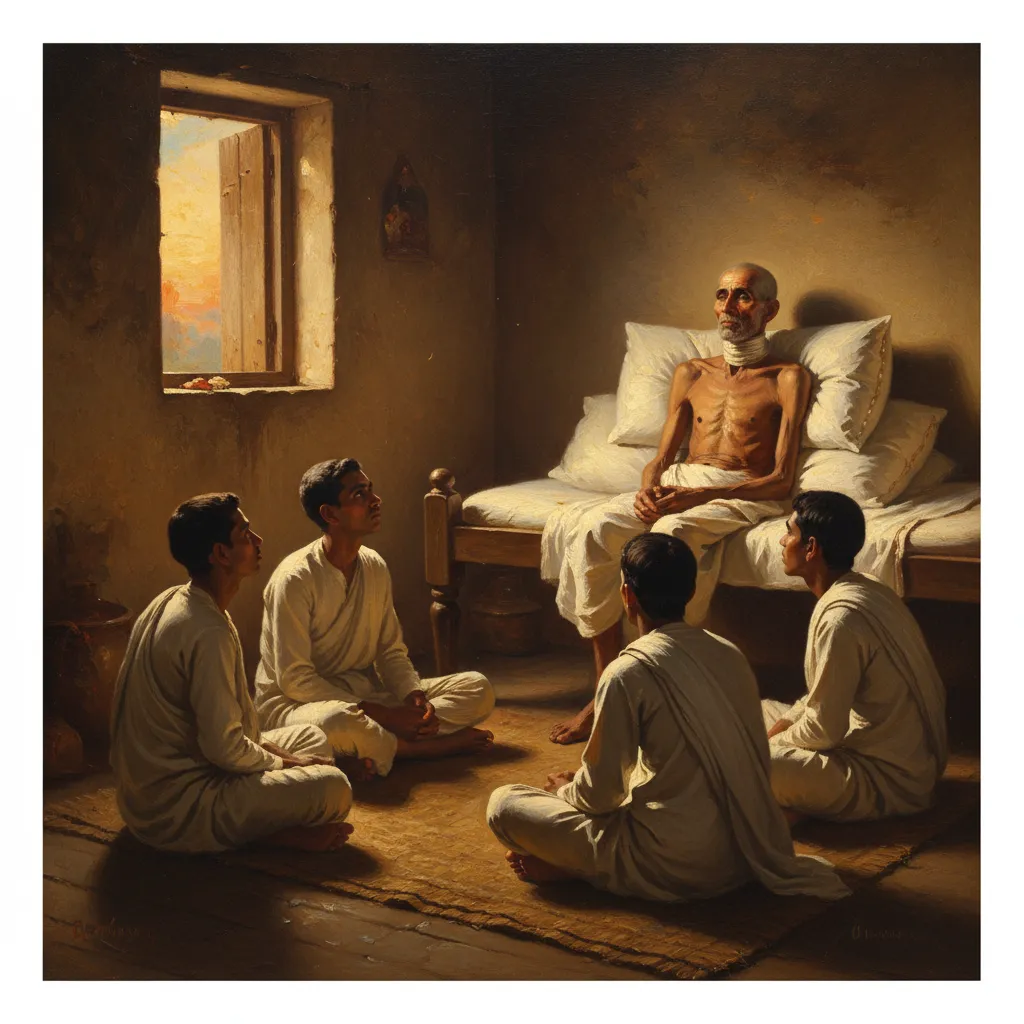 ## 목이 타들어가도 삼매에 드는 몸