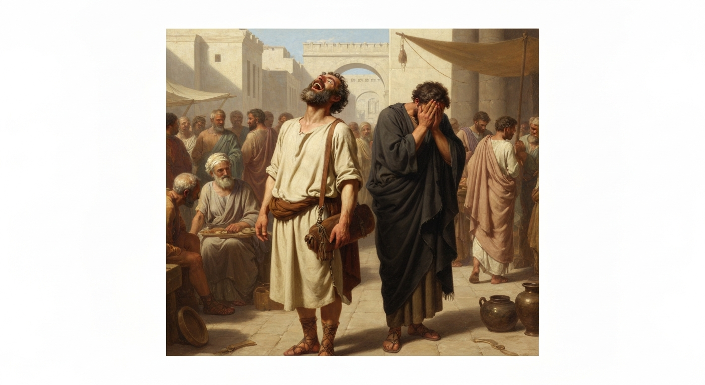 ## 세상이 고통이라 운 헤라클레이토스 옆에서 그는 웃음을 멈추지 않았다