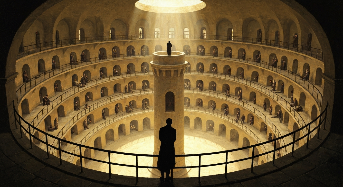 ## 모든 죄수를 한눈에 감시하는 건물을 설계한 자유주의자