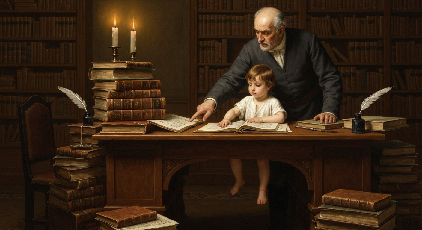 ## 아버지는 아들을 '완벽한 인간'으로 조립하기로 결심했다