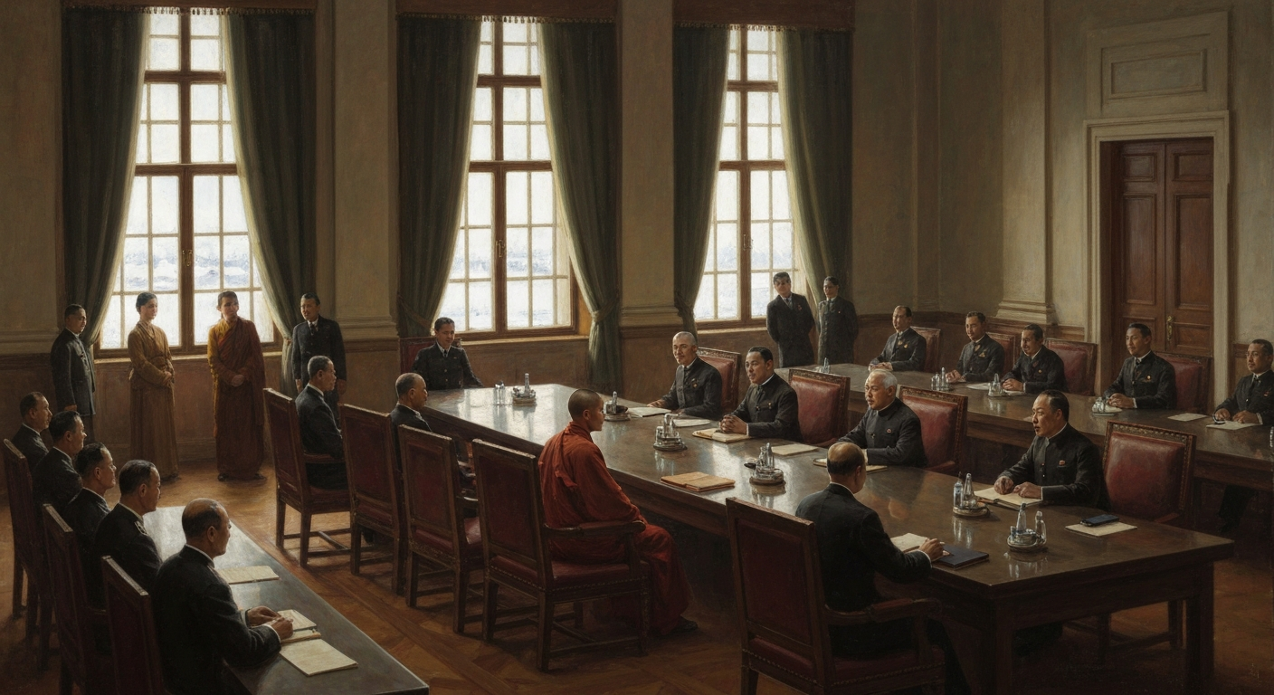 ## 열다섯 살 소년이 마오쩌둥 앞에 앉다