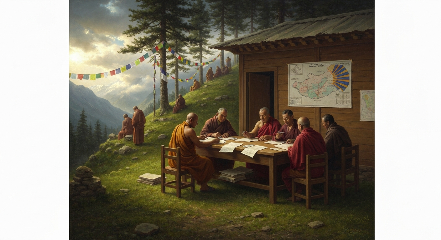 ## 다람살라 언덕 위에 세운 나라 없는 정부