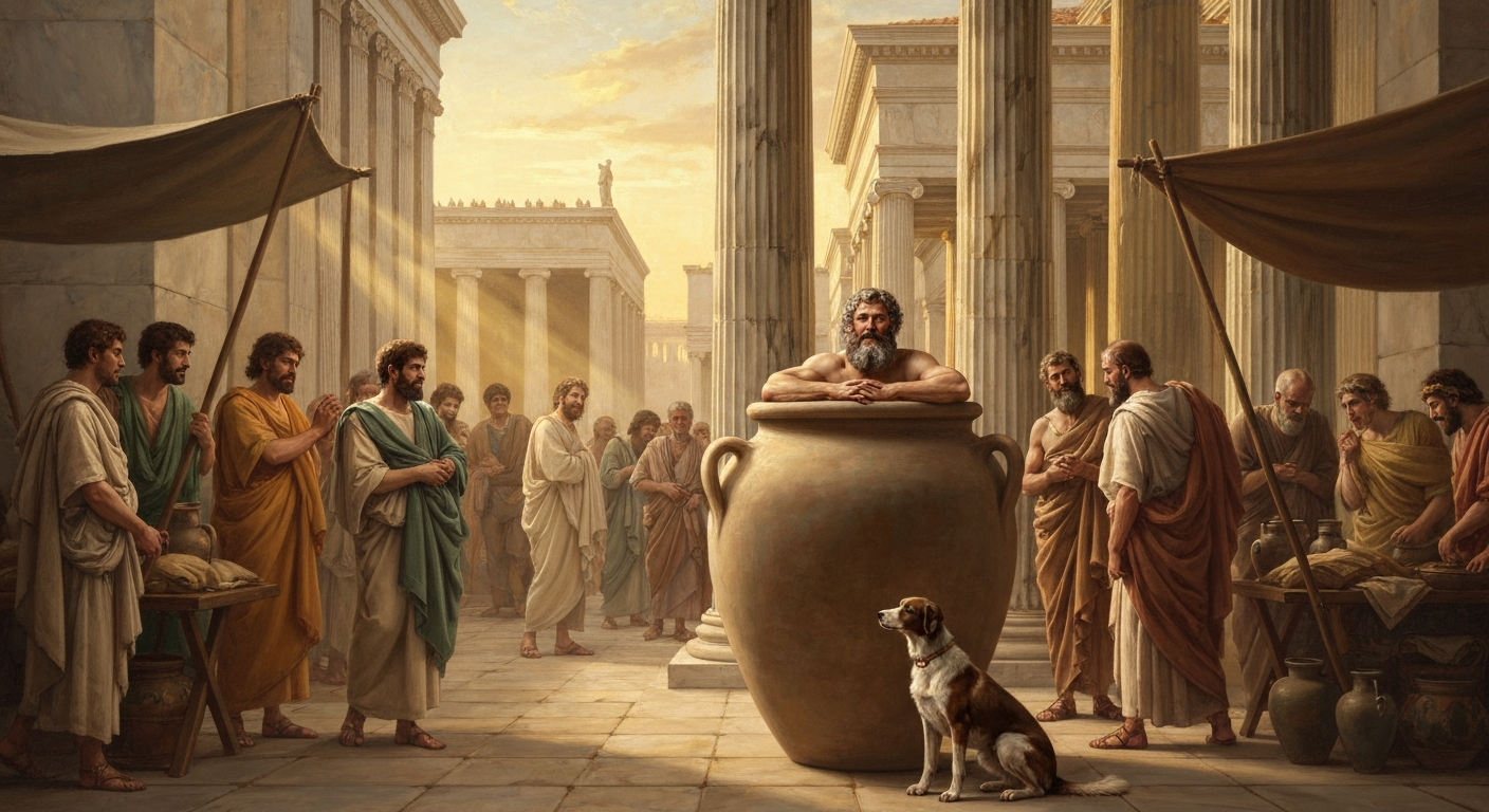 ## 개처럼 아고라에서 먹고 자고 자위한 남자