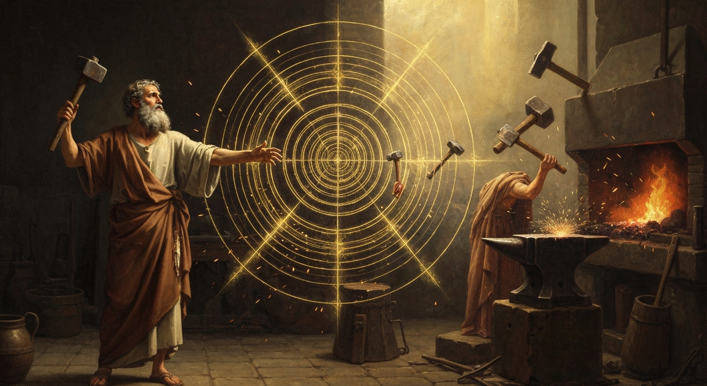 ## 우주의 비밀이 정수의 비율에 있다고 확신한 순간