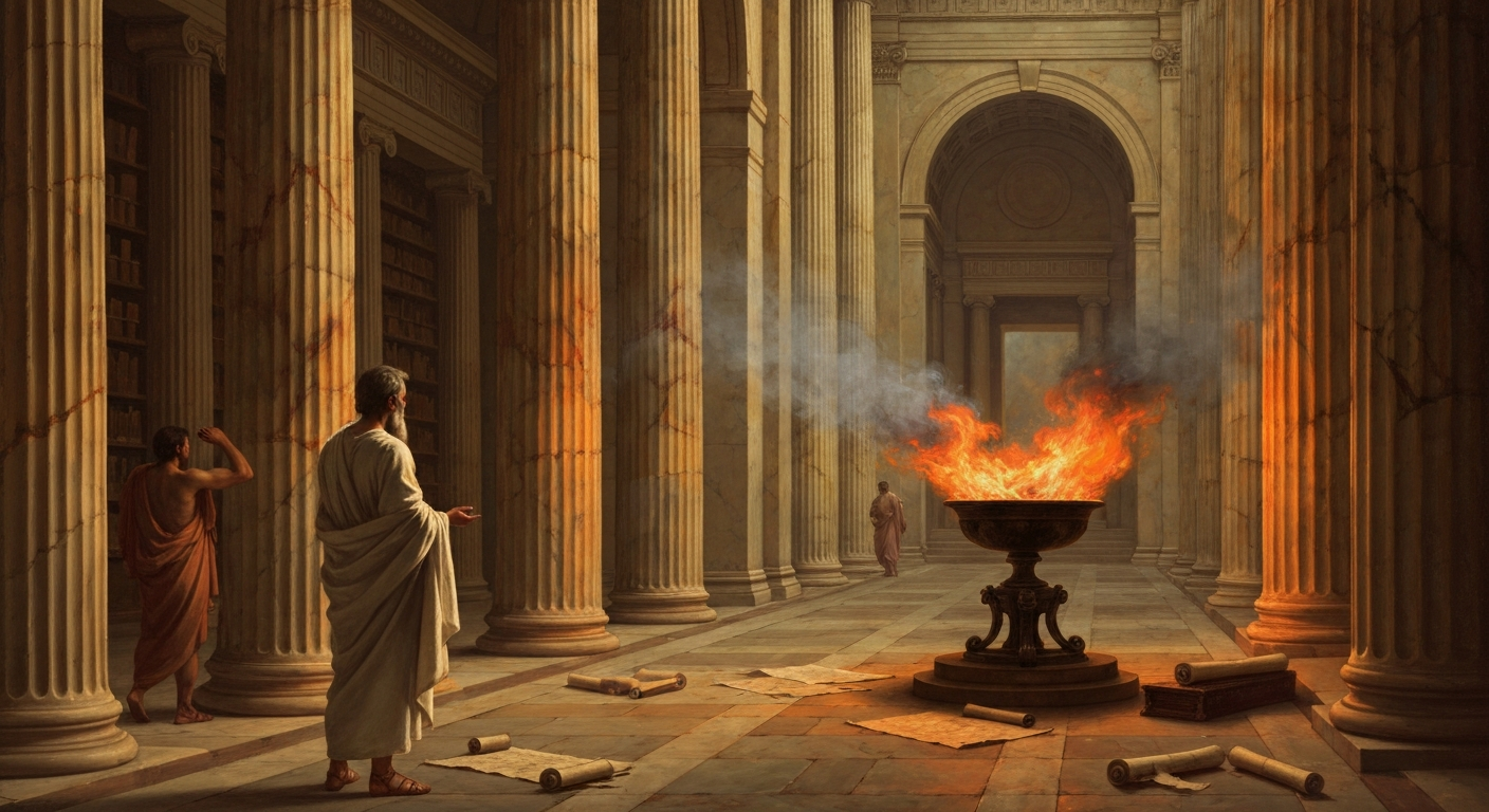 ## 플라톤은 그의 이름을 단 한 번도 부르지 않았고, 그의 책은 역사에서 증발했다