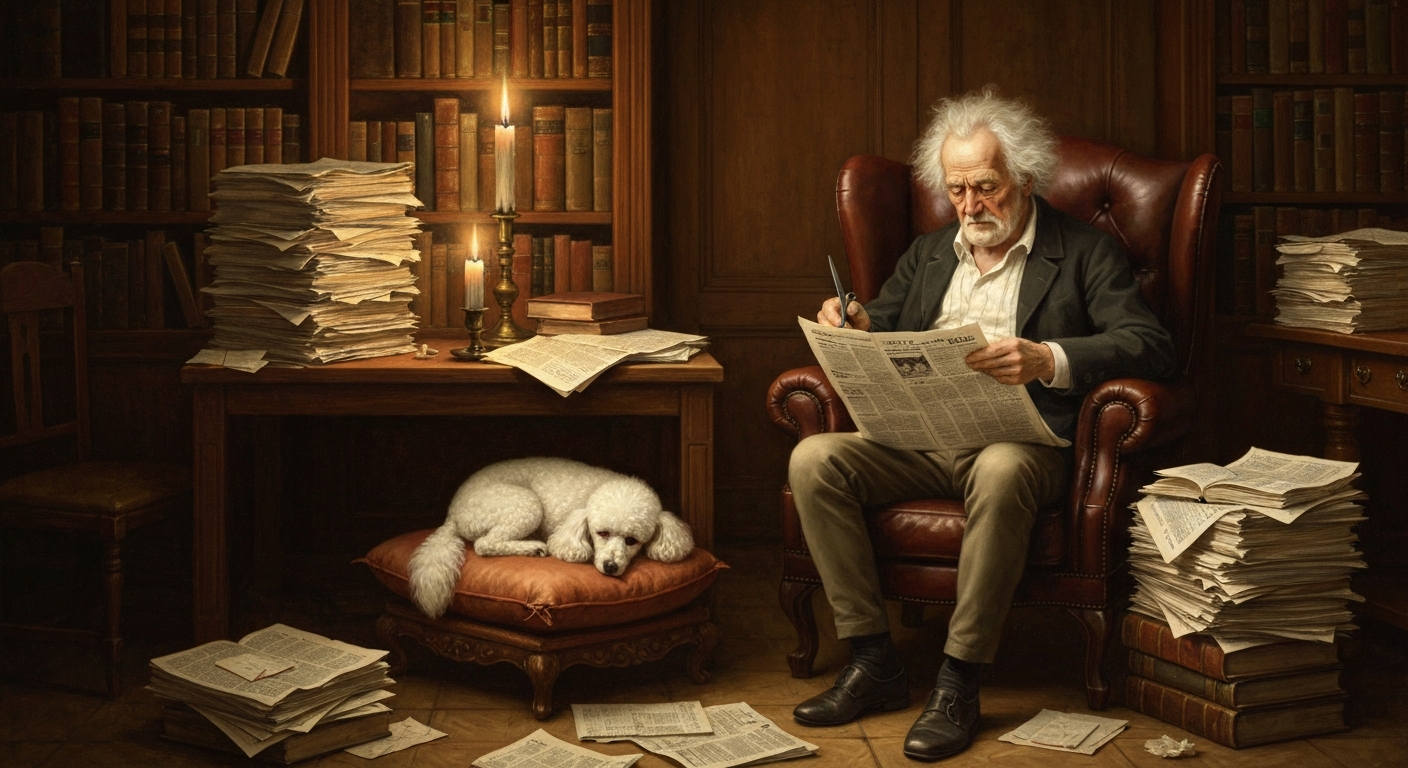 ## 60대에 마침내 세상이 따라왔고, 그는 "늦었다"고 말했다