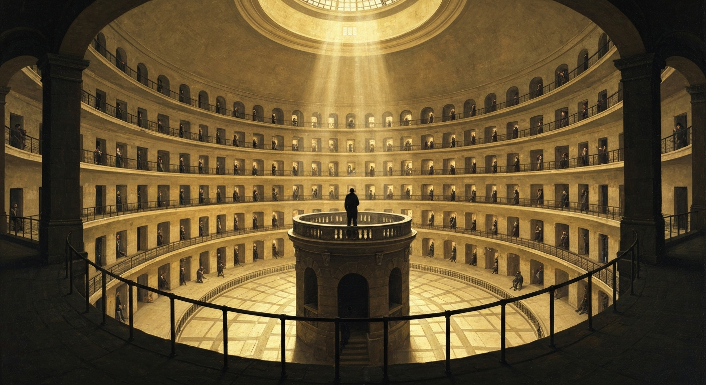 ## 모든 죄수를 한눈에 감시하는 건물을 설계한 자유주의자