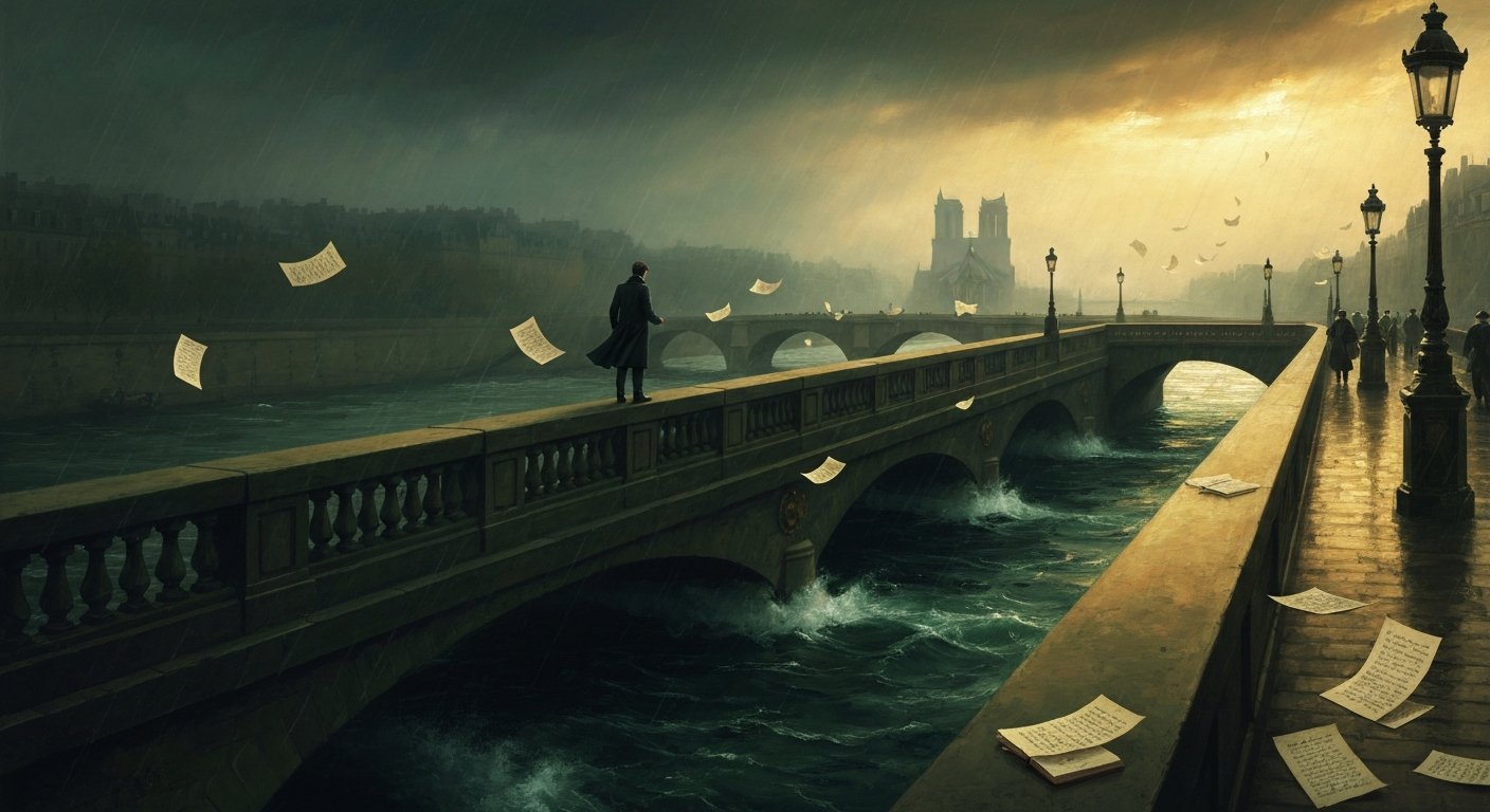 ## 인류의 지식을 정리하겠다던 남자가 센 강에 뛰어들었다