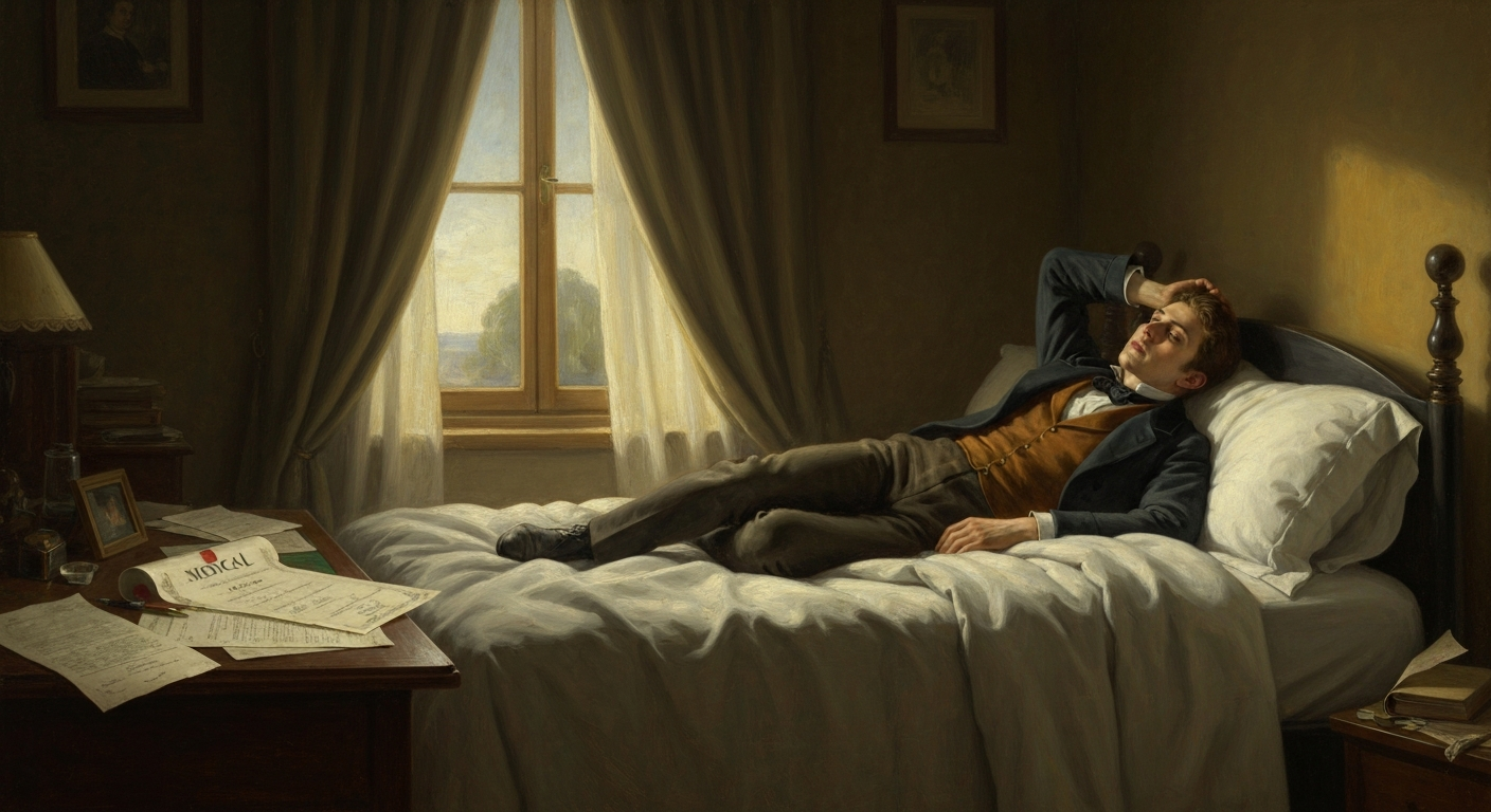 하버드 의대를 졸업하고도 침대에서 일어나지 못한 남자가 있었다