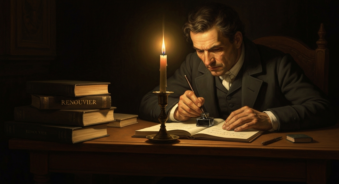 자유의지를 믿는 것 자체가 그의 첫 번째 자유의지였다