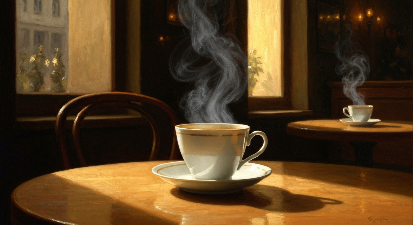 커피잔을 들여다보는 것만으로 철학의 역사를 뒤집었다