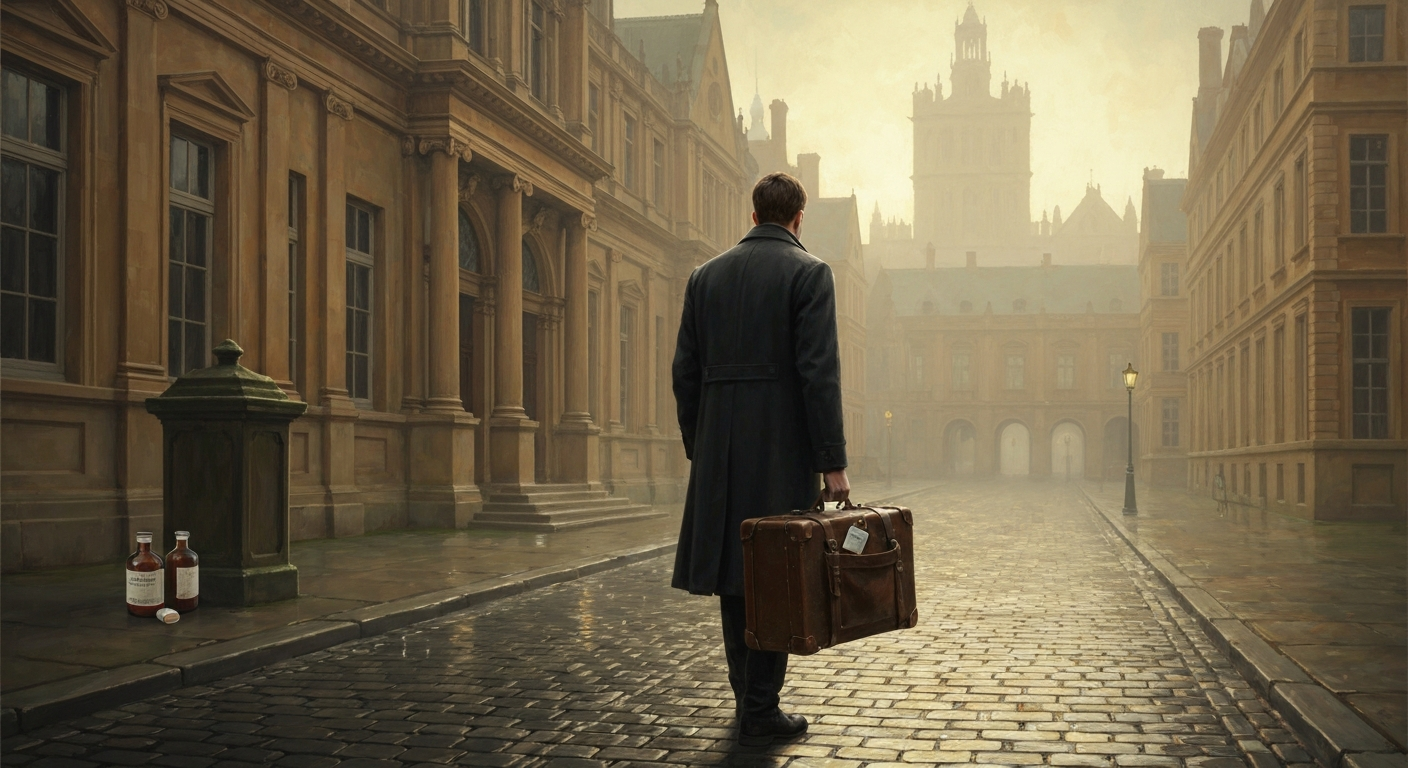 34세에 교수직을 버린 남자의 주머니엔 약병뿐이었다