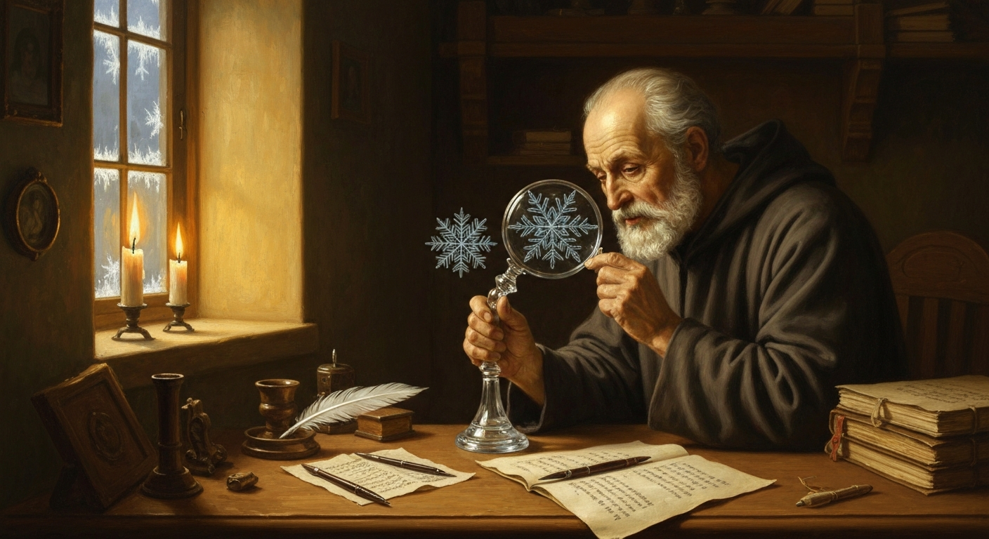 ## 눈송이가 하나도 같지 않다는 생각을 학문으로 만든 최초의 사람