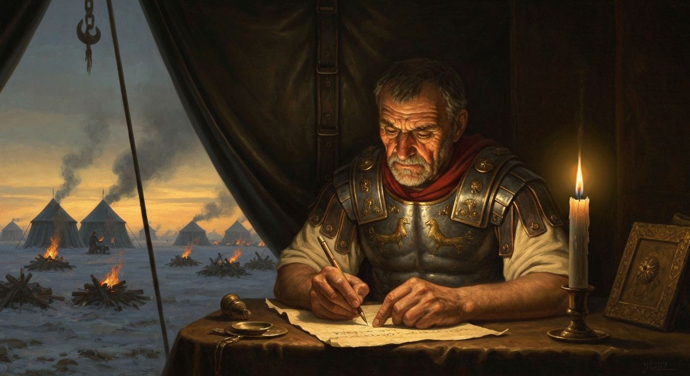 제국 최고의 권력자가 매일 밤 자신에게 '넌 곧 죽는다'고 적었다