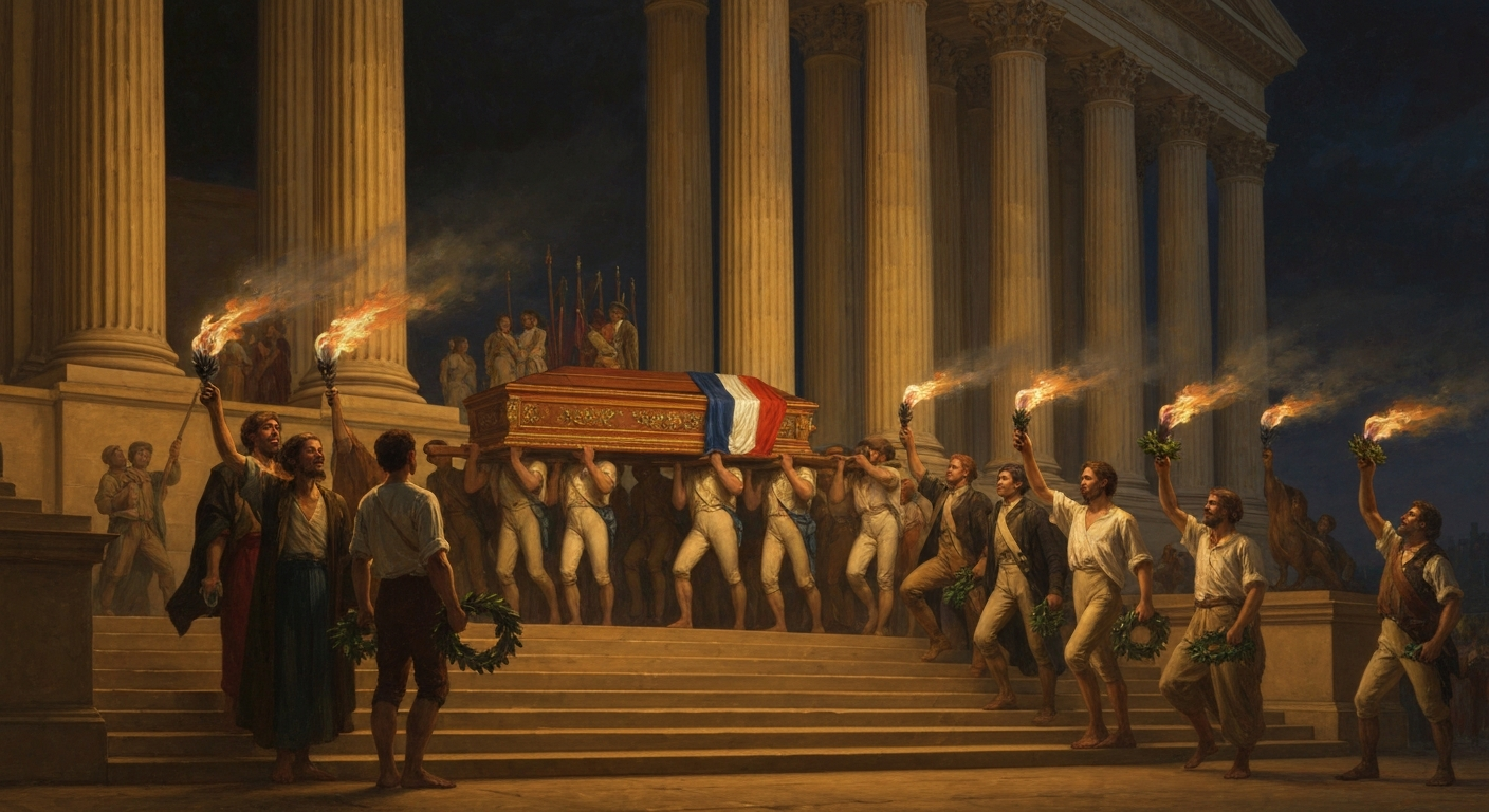 ## 프랑스 혁명가들은 그의 관을 판테온에 안치했고, 그의 책은 여전히 위험했다