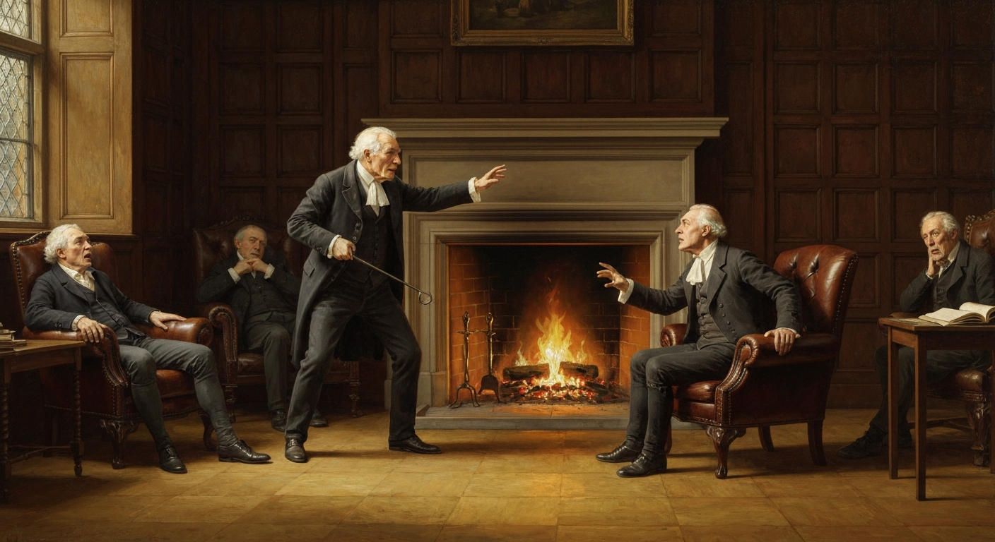 ## 관용의 철학자는 세미나실에서 가장 불관용한 사람이었다