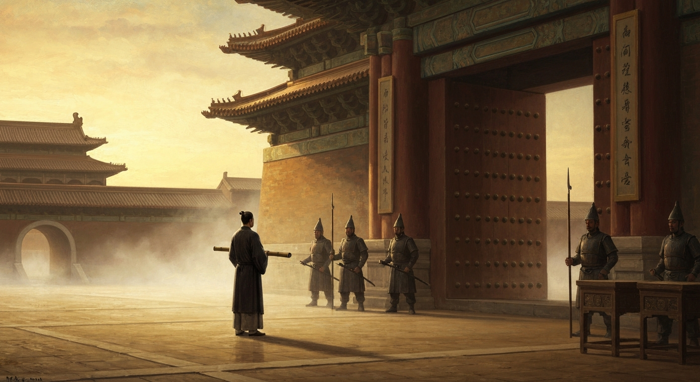 ## 아무도 몰라주는 이방인이 왕에게 세 번 찾아갔다