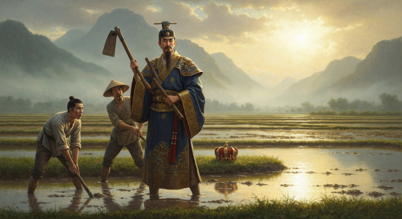 군주도 밥을 지어 먹으며 나라를 다스려야 한다는 선언