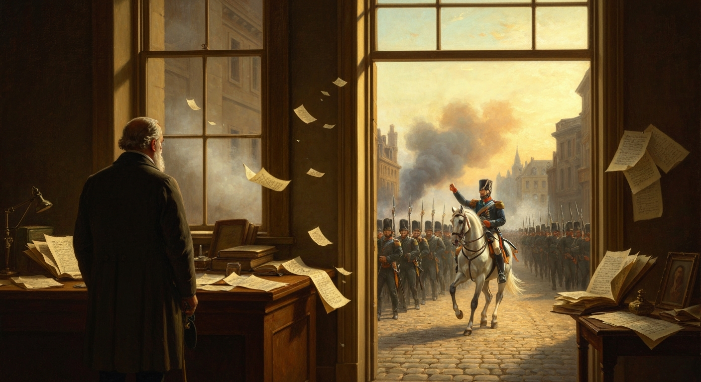 ## 창밖에 나폴레옹이 지나가자 그는 '세계정신'이라 불렀다