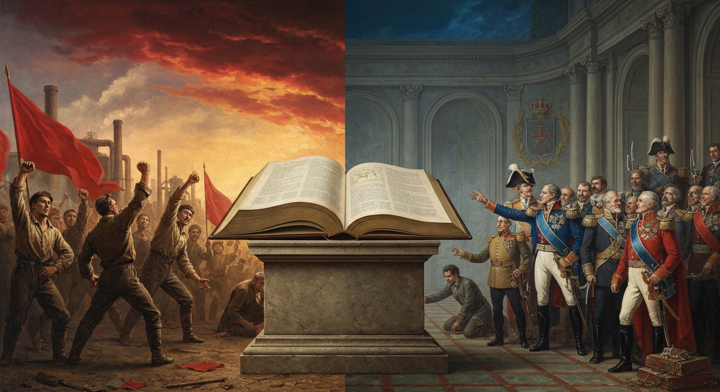 ## 한 사람의 철학이 좌파와 우파 모두의 무기가 되었다