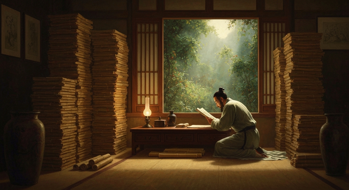 정원 한 번 안 돌아본 사람이 제국의 머릿속을 바꿨다