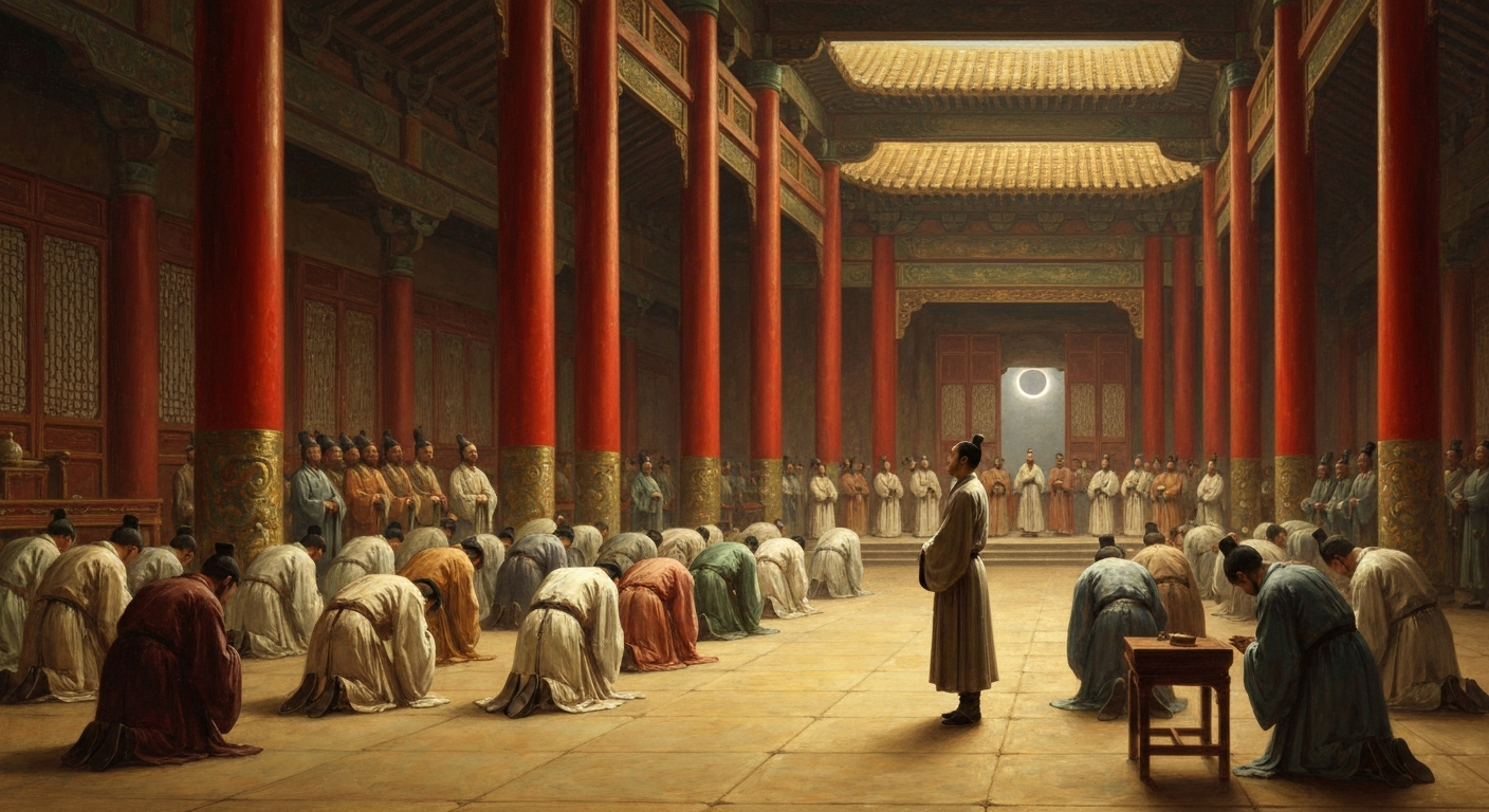 황제가 하늘의 뜻이라 부른 것을 혼자서 우연이라 불렀다