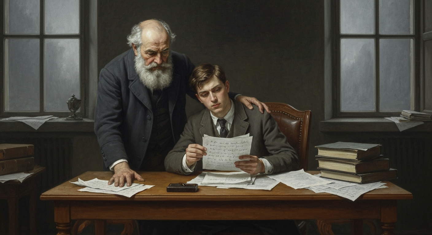 천재를 짓밟은 교수