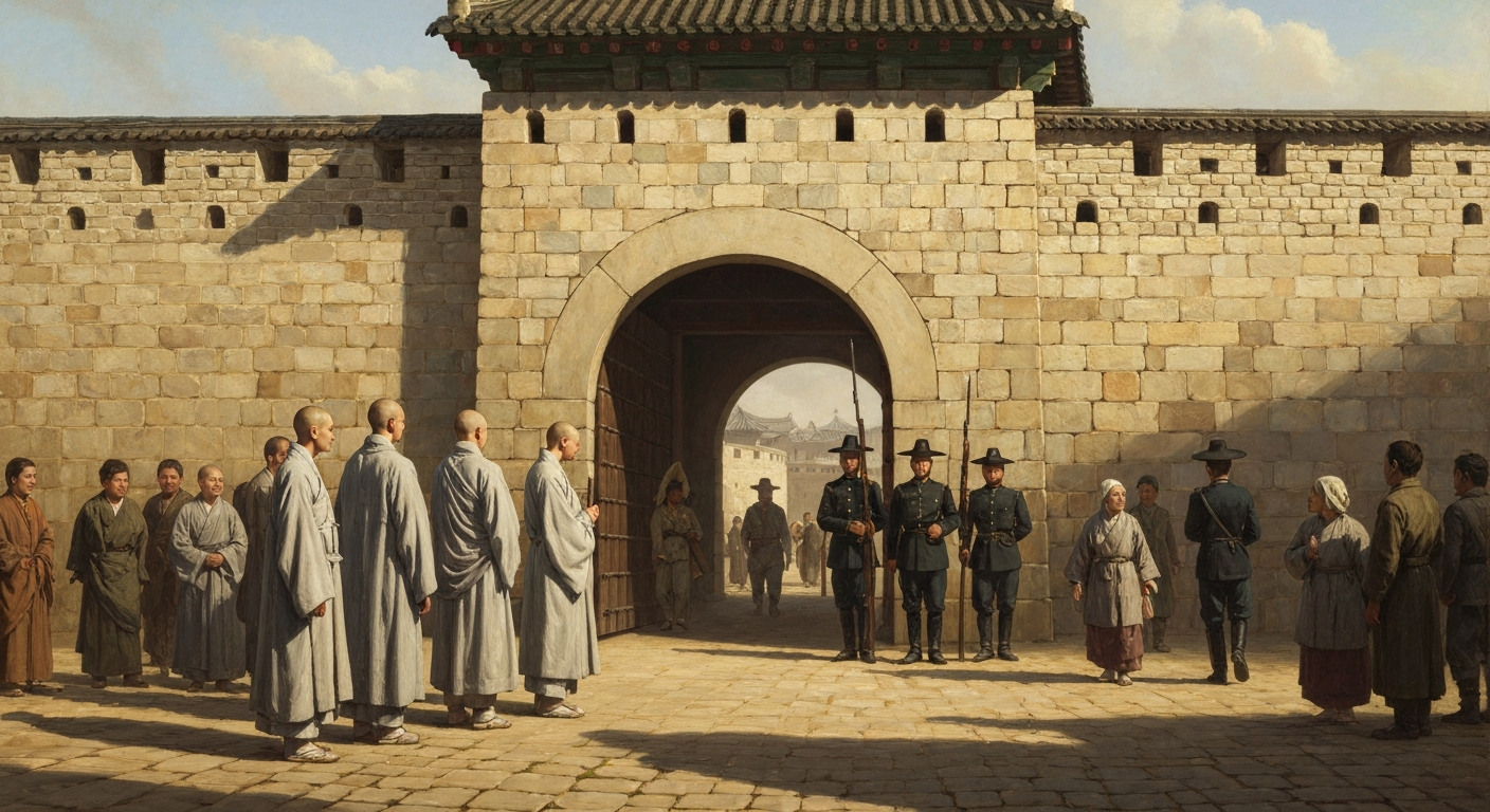 성문 밖에서만 살아야 했던 스님이 전국 최고 승직을 받았다