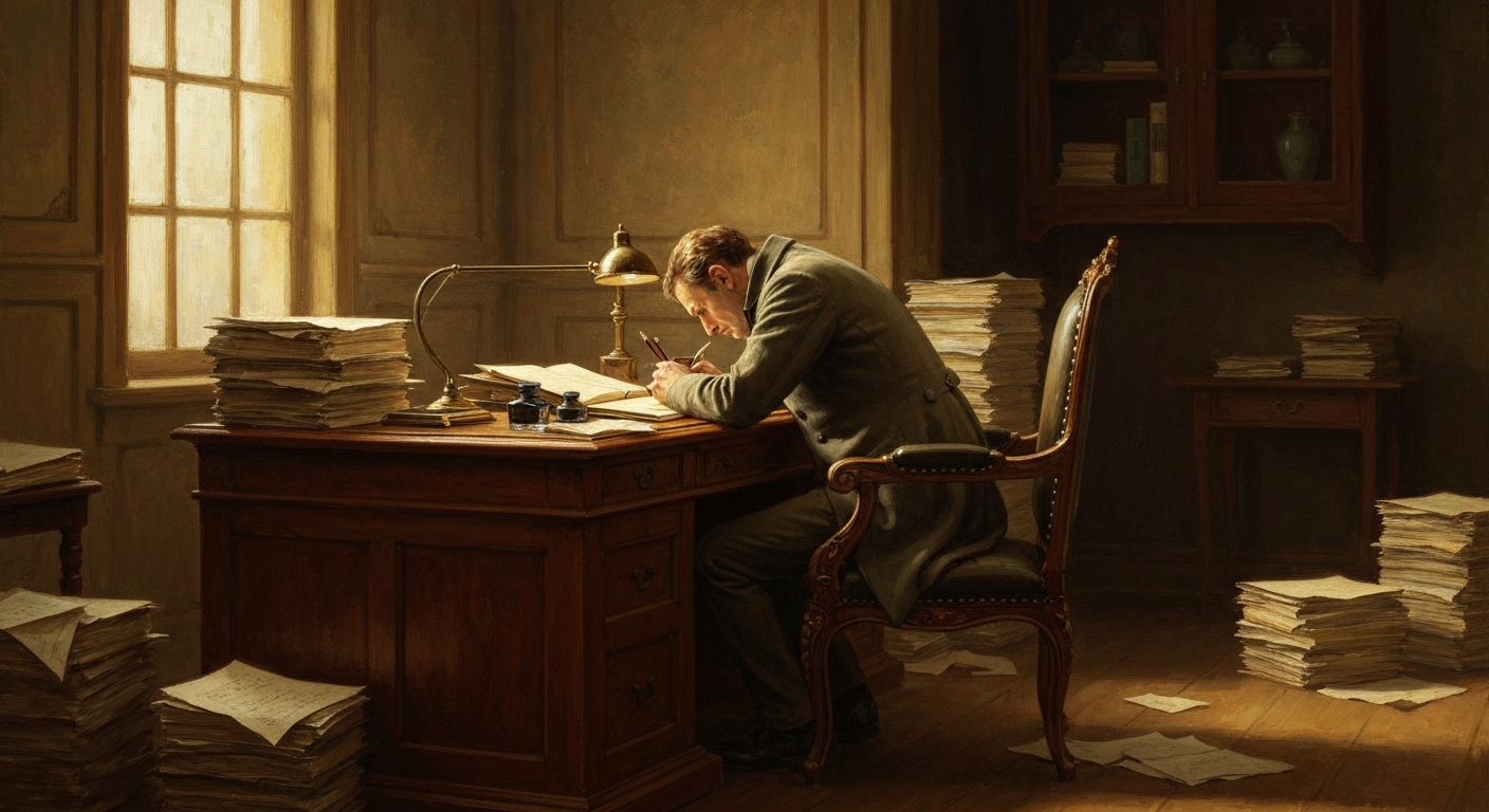 1850년, 의자가 인간의 등을 망가뜨리기 시작했다