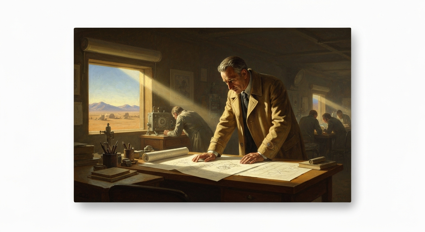 닉 베이커라는 가명으로 핵폭탄을 설계한 1944년