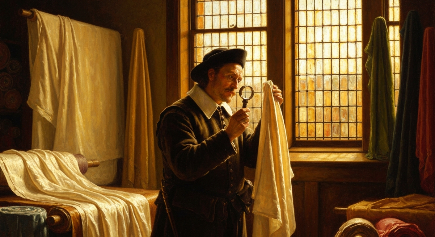 천의 결을 보려던 렌즈가 아무도 본 적 없는 세계를 열었다