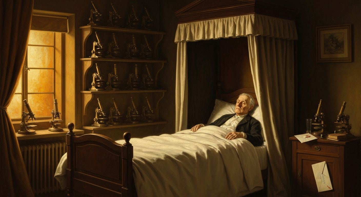 현미경 500개를 만들었지만 만드는 법은 무덤까지 가져갔다