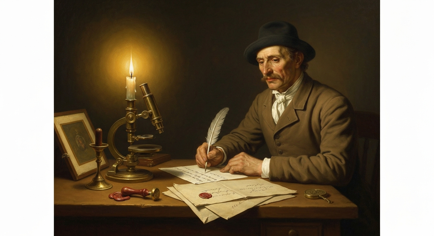 학위 없는 포목상의 편지가 영국 왕립학회를 설득했다