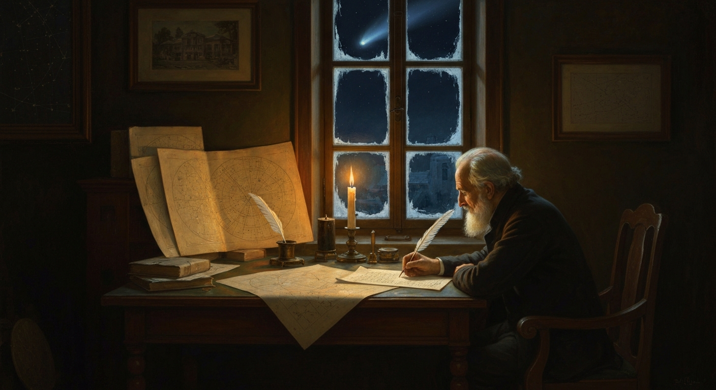 혜성이 돌아온 1758년, 헬리는 이미 16년째 땅속에 있었다