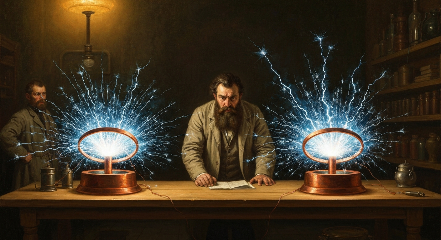 4미터 떨어진 고리에서 혼자 불꽃이 튀었다