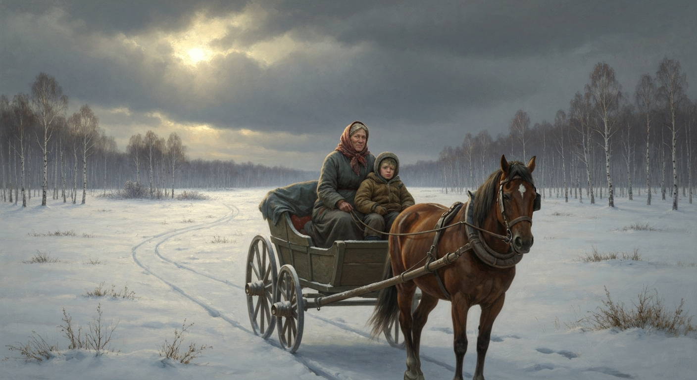 어머니는 2000km를 마차로 달려 그를 대학에 넣었다