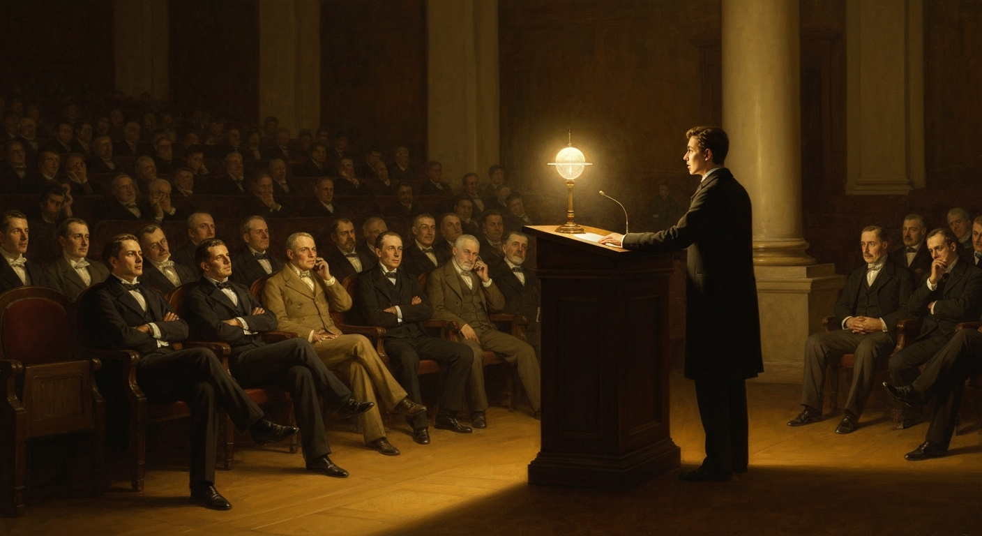 1843년 코크 발표에 아무도 손들지 않았다